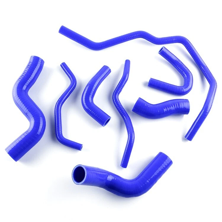 For VW GOLF GTI 2.0T FSI TURBO MK5 2003-2009 Blue Silicone Heater Coolant Hose - Image 4 of 4