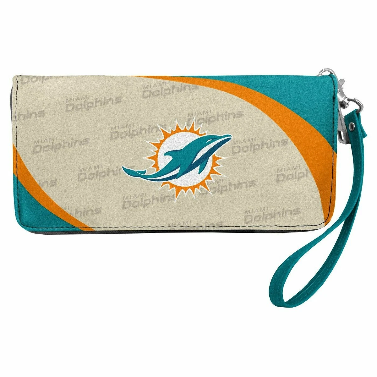 Miami dolphins NWT wallet/wristlet Official NFL Collection | Daily Driver Kit - Miami Dolphins  main image 4