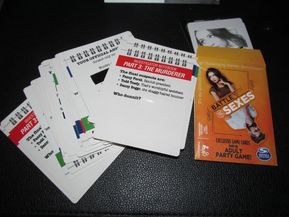 Killer Party Kiss Of Death The Social Mystery Party Juego Resolver el Asesinato Foto 2 de 4