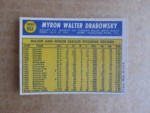 1970 TOPPS BASEBALL HIGH CARD SINGOLI COMPLETA IL TUO SET SCEGLI AGGIORNATO 27/05 - Foto 208 di 323