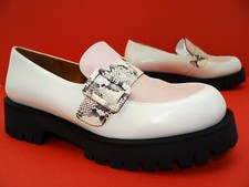 Chie Mihara Desan42 Plateau Slipper Loafer Halbschuhe Damen Schuhe Leder Gr.39,5