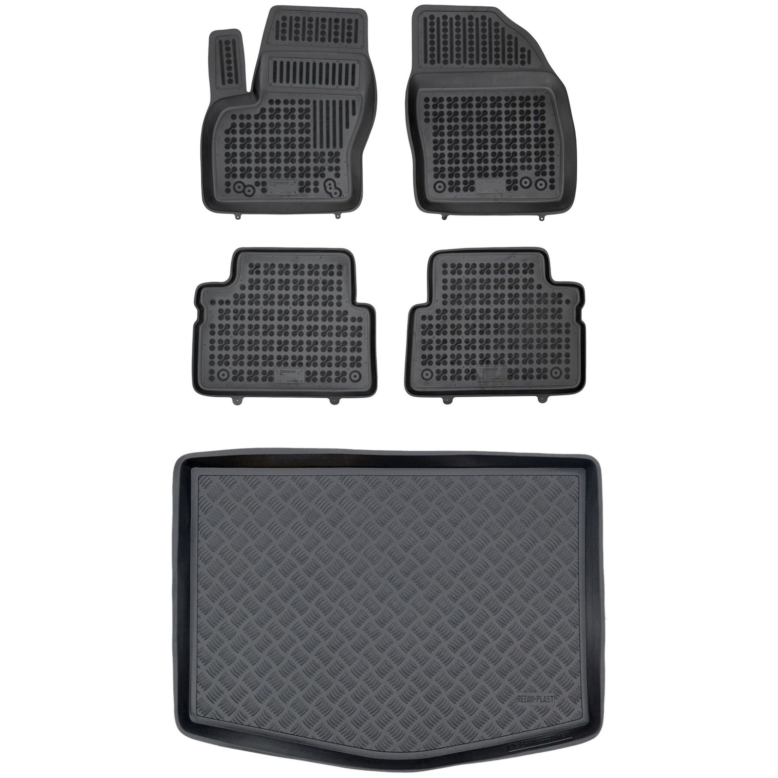 Tapis de sol et coffre en PE pour Ford C-MAX II - Protection auto sur mesure