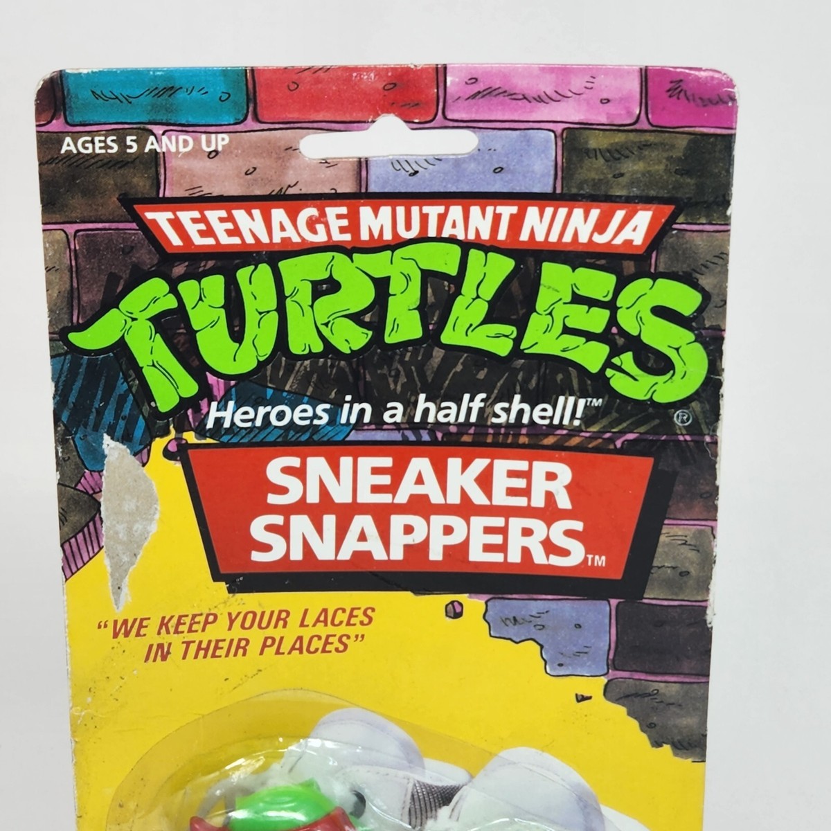Vintage Teenage Mutant Ninja Turtles Sneaker Snappers Bow Biters