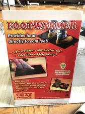 Electric Foot Warmer Floor Rubber Mat 90W(Heats Cold Feet/Dries Shoes) Brand New