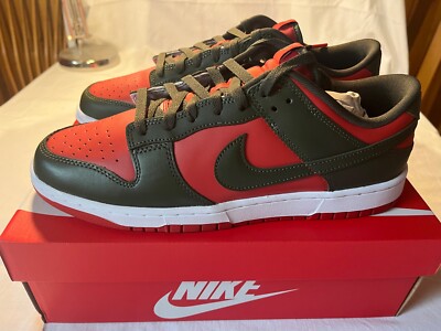 Nike Dunk Low Größe 46 Mystic Red Cargo Khaki DV0833-600