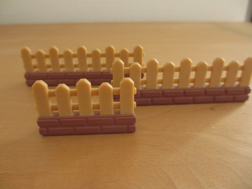 Sylvanian Families Calico Critters 3 Fences VTG RARE Japan Original Gardening - Picture 2 of 13