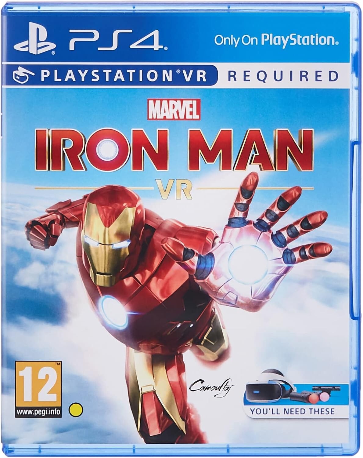 Marvel Iron Man VR PS4 * NEW & SEALED SONY PLAYSTATION PSVR GAME * SAME DAY POST
