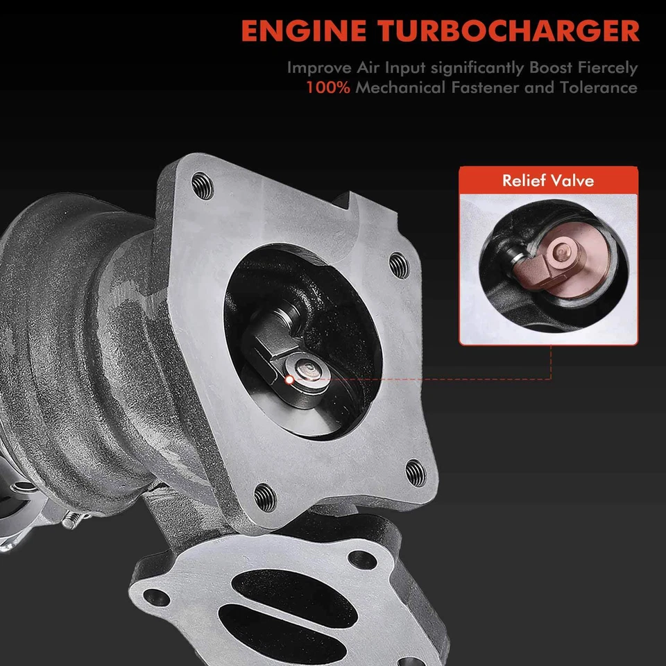 Turbocompresor para Chevy Camaro Malibu Traverse Buick Regal GMC Cadillac CTS Foto 4 de 4