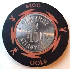 $100. PLAYBOY CASINO CHIP- 1981 - ATLANTIC CITY - Playboy Club - Great Price 💥