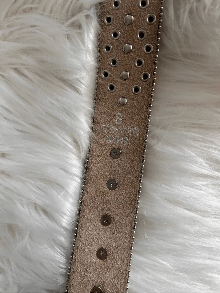 BHW Diamantes de Imitación Blingy Cinturón de Cuero Rosa Western Mujer’s Cinturón Country Girl Foto 4 de 4