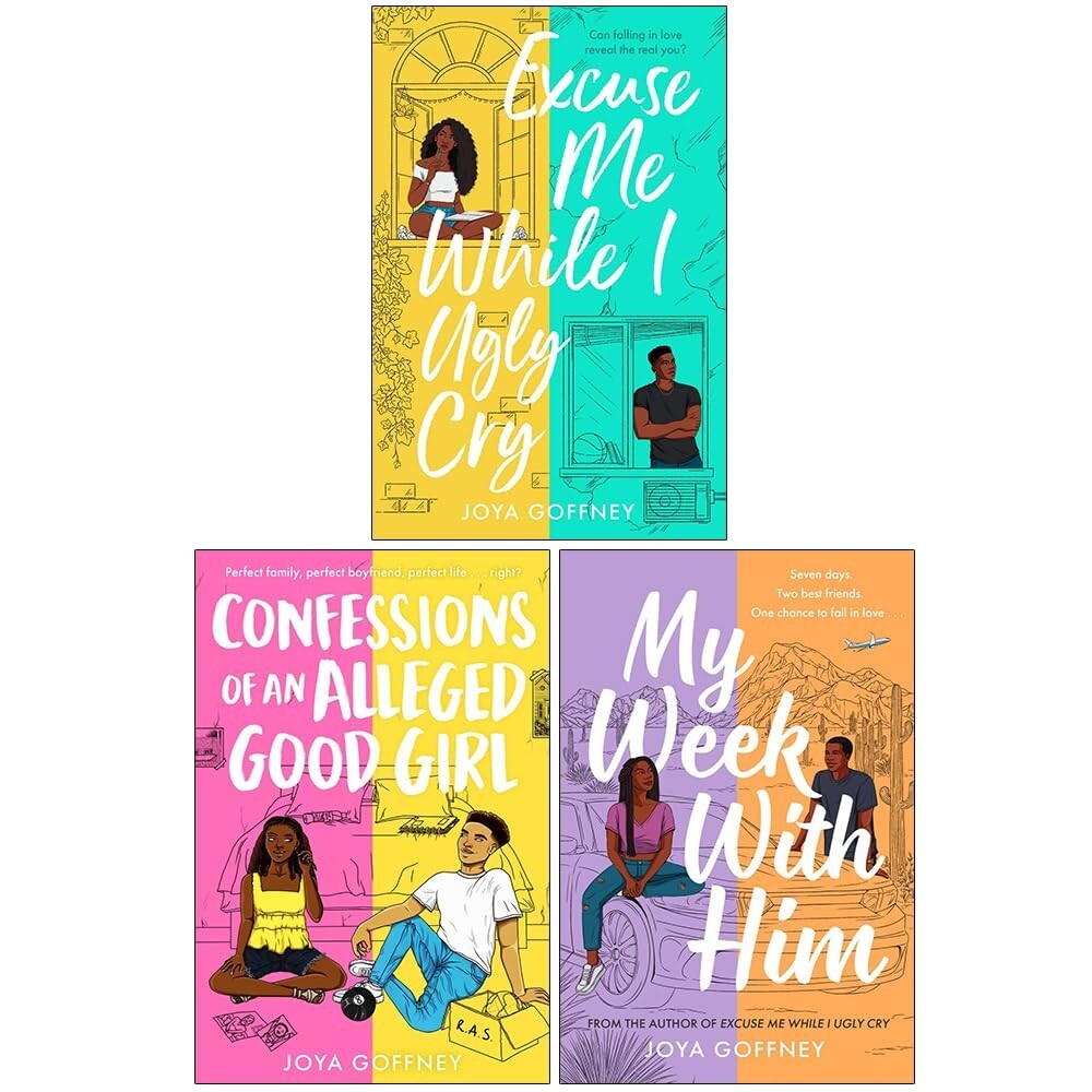 Joya Goffney 3 Books Collection Set My Week with Him, Excuse Me ,Confessions