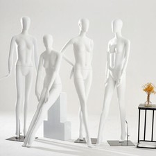 weiblich mannequin female Egghead Neu weiß matte Abstrakte Schaufensterpuppe