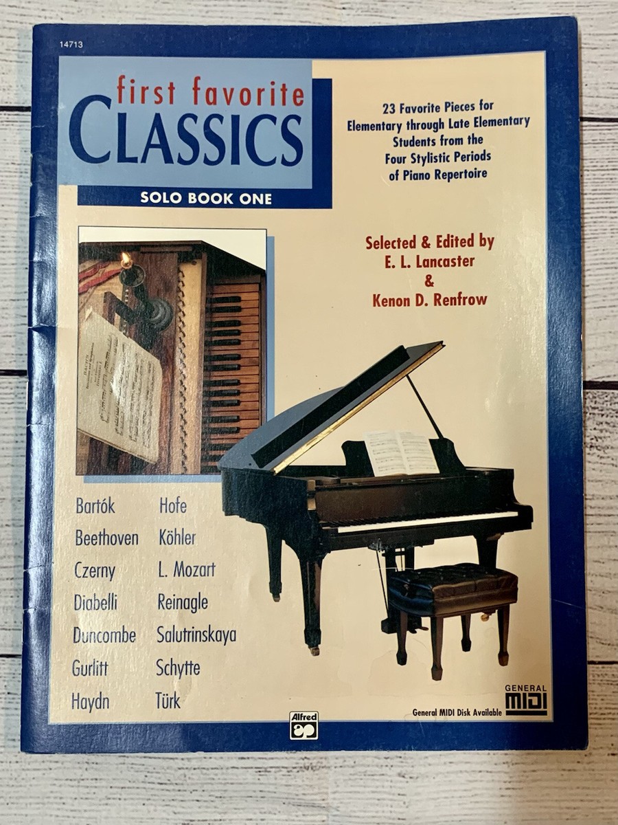 ☺︎☺︎☺︎ First Favorite Classics Book 1 Solo Paperback by Lancaster, EL