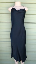 NWT ZARA Green flowing DRESS camisole Midi dress Size S  sexy party  #C559