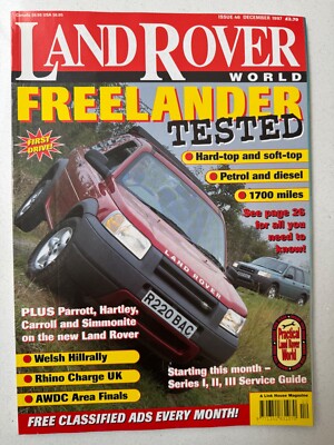 Land Rover World Magazine #46 - December 1997