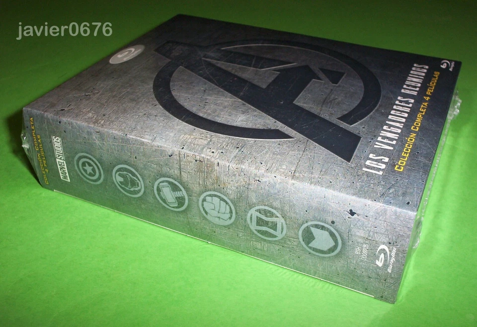 VENGADORES REUNIDOS COLECCION COMPLETA EN BLU-RAY PACK NUEVO PRECINTADO MARVEL - Imagen 3 de 4