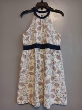 Tea Collection, Girls size 6 neck dress, 100% cotton knit, lightweight fabric
