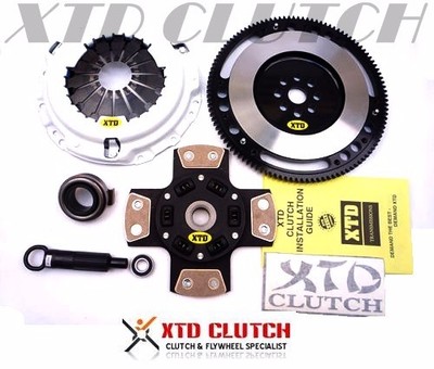 XTD STAGE 5 CLUTCH & CHROME MOLY FLYWHEEL KIT 92-93 INTEGRA YS1 (SPRUNG)