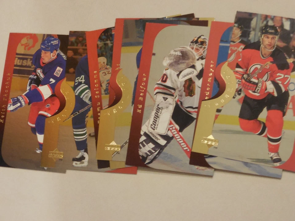 1996/1997 Upper Deck Hockey inserts U PICK - Image 4 of 4