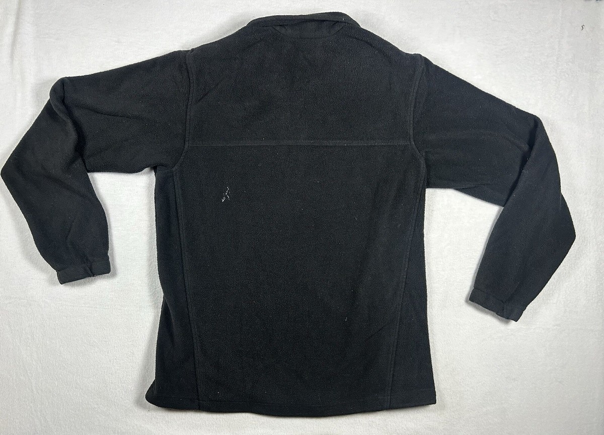 Columbia Men's Granite Steens Mountain Fleece Jacket Black Size