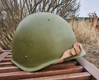 NOS Original Military Helmet SSH 60 Steel Soviet Army Size 2 Cold War 1960y