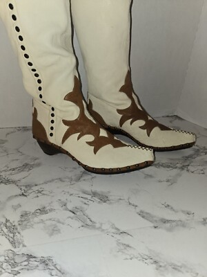 Materia Prima Goffredo  Fantini  Leather Boots ,35 1/2 , US 4.5 , Italy 