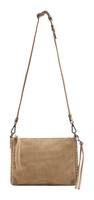 Fredsbruder Whipstitch Soul Collection Crossbody Bag UmhäNgetasche Dark Sand Neu