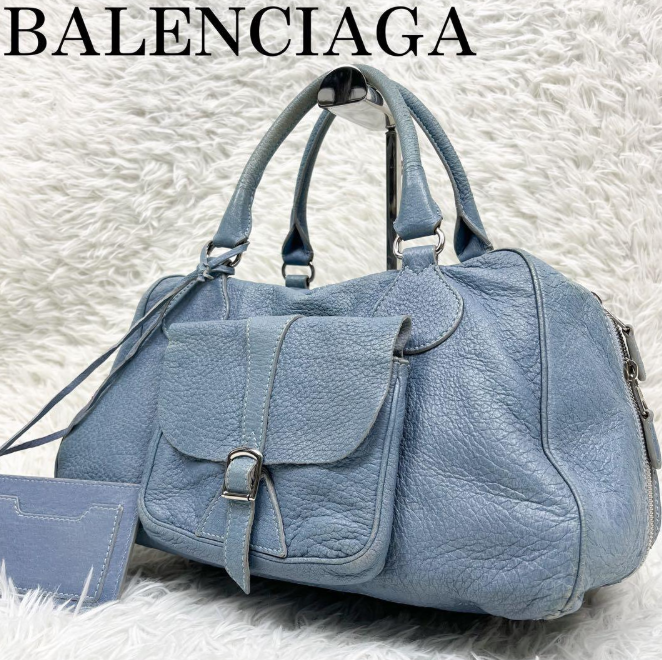 バッグ archive BALENCIAGA MINI Boston bag BALENCIAGA Rare Archive All Leather Mini Boston Bag w/Mirror | eBay
