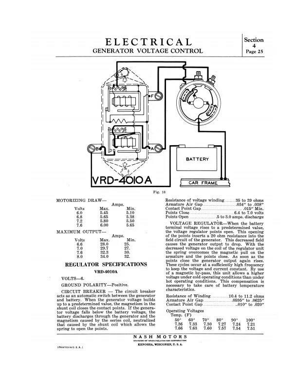 1936 1937 1938 1939 Nash Repair Shop Manual 400 Lafayette Deluxe Ambassador 6 8 - Imagem 4 de 4