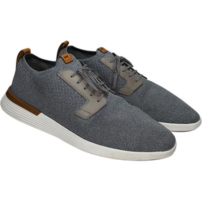 Wolf & Shephard Gray SWIFT KNIT Derby Sneakers     Size:  US 12