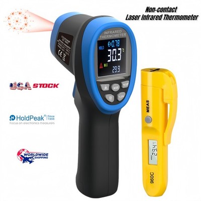 LCD Digital Laser Infrared Thermometer Temp Meter Temperature Gun 1800  DS 50:1
