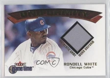 2001 Fleer Game Time Uniformity Rondell White