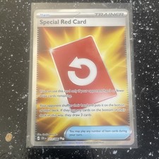 Special Red Card 113/086 Me04: Chaos Rising Holo