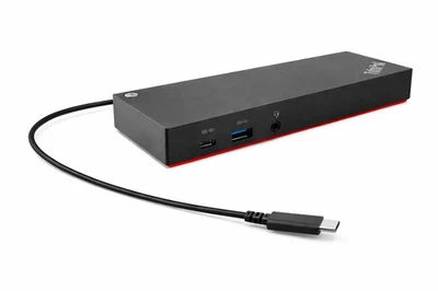 Lenovo T470/T480/T490 Hybrid USB-C Dock 40AF + 135W NT + USB-C Kabel - Bild 1 von 4