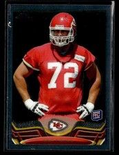 2013 Topps Chrome #166 Eric Fisher Rookie Card Kansas City Chiefs Excellent