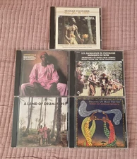 New Age World Music CDs African Asian Aboriginal Drum Vocals Lot of 5