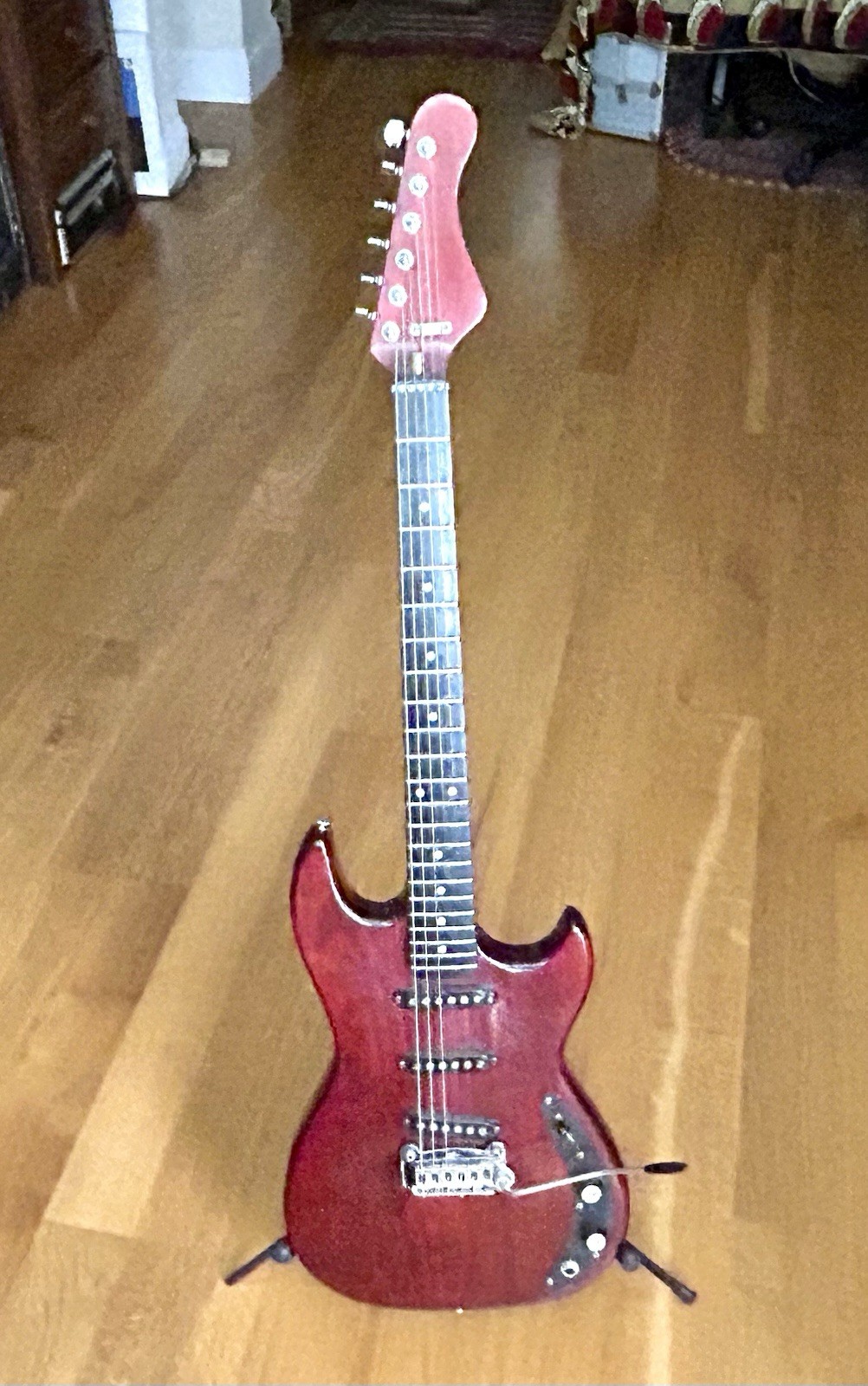 Vintage 1984-87 G&L SC-3 USA - Second Generation Slab Body (Refinished)