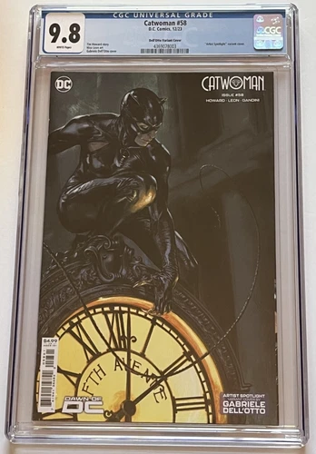 CATWOMAN #58  CGC 9.8 NM/MINT🔥Dell'Otto Variant Edition🔥DC Comics