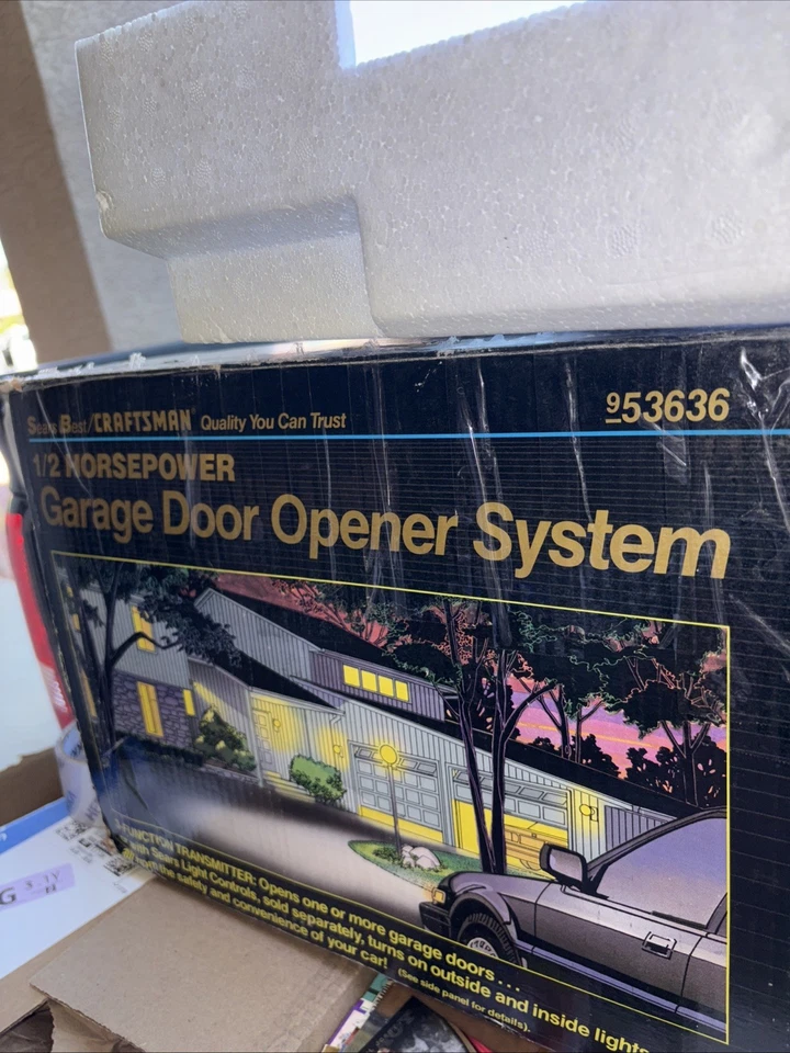 NEW!! Craftsman Garage Door Opener Motorhead Only 1/2 HP Chain Drive 953636 - Image 2 of 4