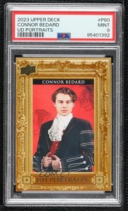 2023-24 Upper Deck Series 2 UD Portraits Connor Bedard #P60 PSA 9 MINT Rookie RC