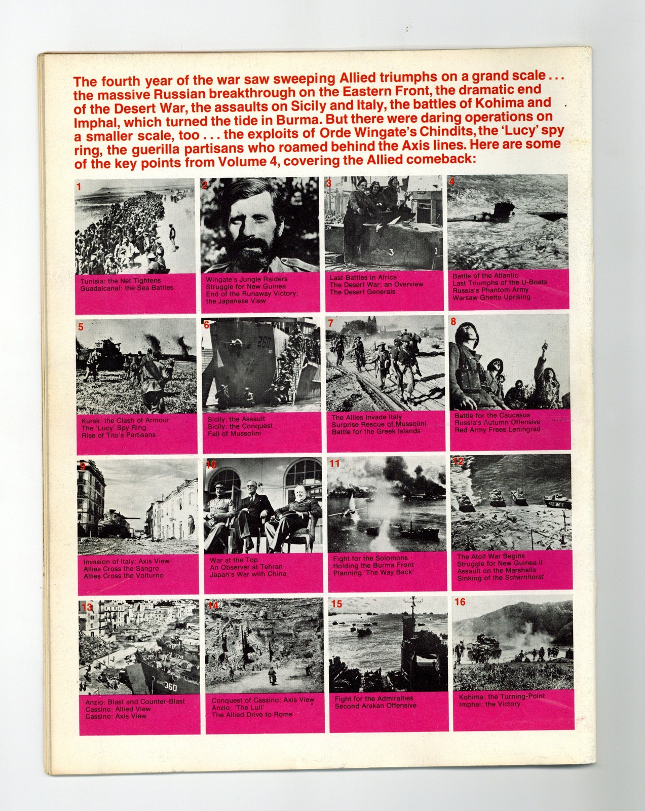 History of the Second World War 2nd Edition Vol. 3 #16 GD 1971 Low ...