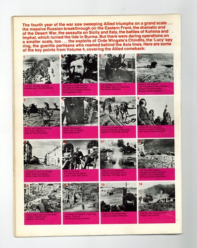History of the Second World War 2nd Edition Vol. 3 #16 GD 1971 Low ...