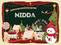 Holzschild 30X40 Cm WeihnachtsgrüßE Aus Nidda Weihnachten Fest Deko Geschenk Hol