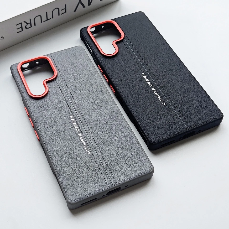 Funda protectora híbrida de cuero para teléfono ZTE nubia RedMagic 11 Pro+ Foto 3 de 4