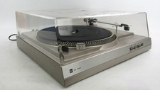 DUAL CS 1268 Turntable With Dust Cover FOR PARTS ONLY SEE VIDEO