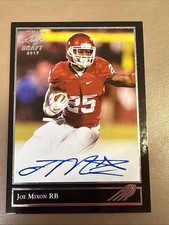 Joe Mixon On Card Auto 2017 Leaf Ultimate Draft 1992 Gold Stars Autograph BG-JM1