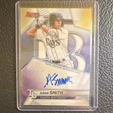 Topps 2024 Bowman's Best Aidan Smith Autograph Insert #B24-ASH Tampa Bay Rays