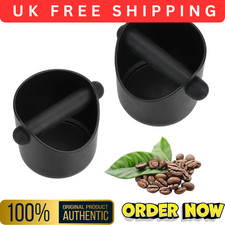 Espresso Knock Box | Non-Slip Coffee Grounds Container | Barista Tool UK