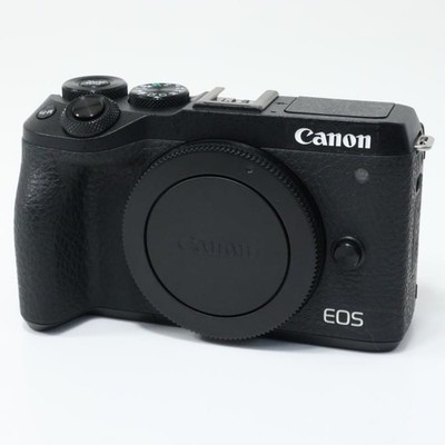 Fast Neu Canon EOS M6 Mark II 32.5 Mp Spiegellose Digitalkamera Schwarz #C028