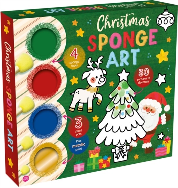 Christmas Sponge Art by  Igloo Books Ltd - 9781805850861 - Image 3